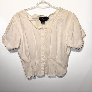 White Ralph Lauren Blouse